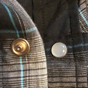 Sandy river cowboy shirt. Short sleeve. XL.